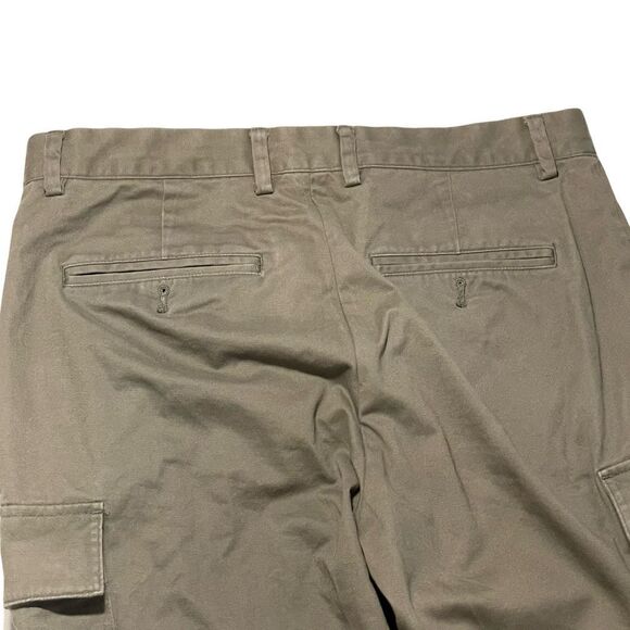 CROSBY & HOWARD Men’s Olive Green Cargo Pants, Cotton, Straight Leg, Size 30 - Picture 9 of 9